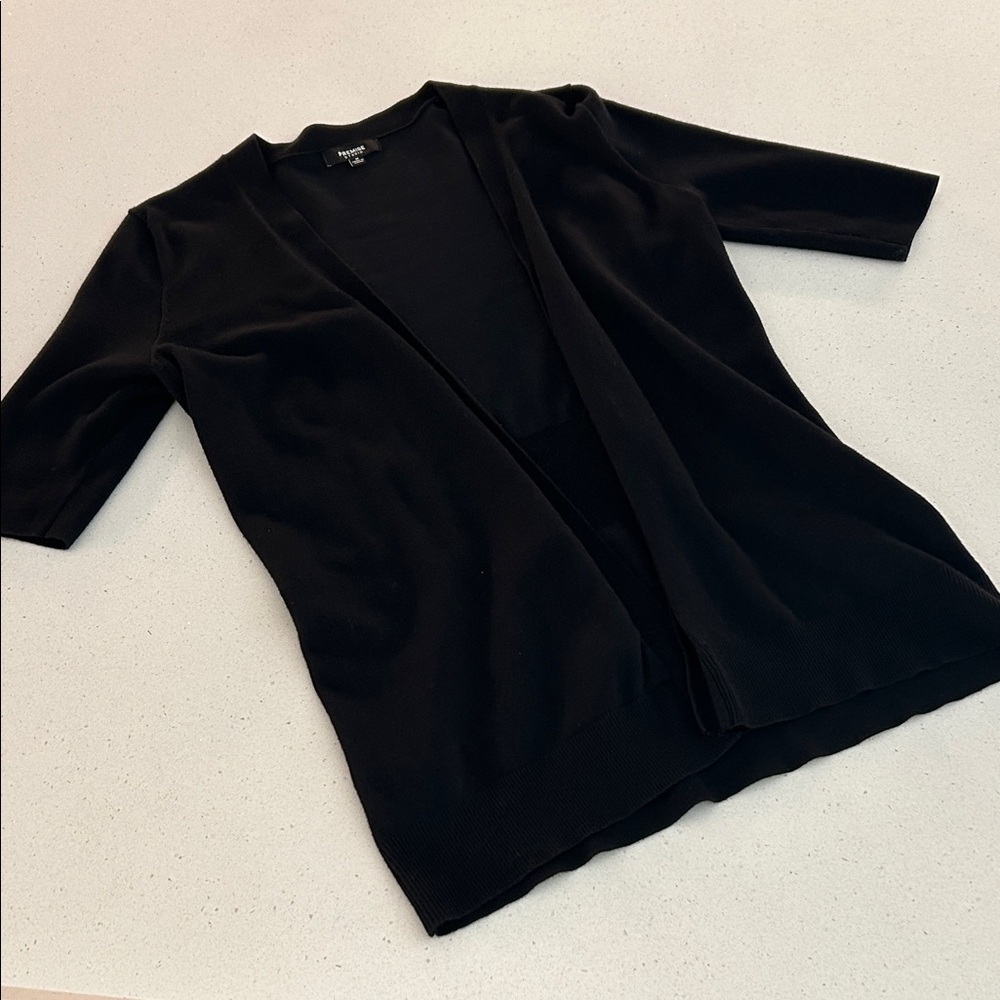 Premise Studio Classic Black Cardigan